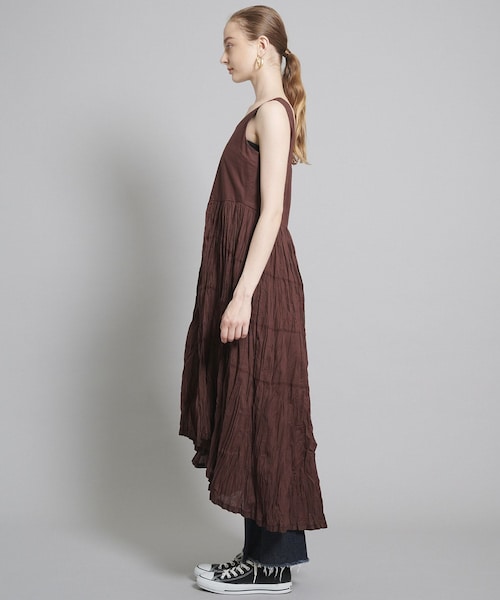 CASA FLINE（カーサフライン）の「リネンイレヘムドレス（）」 - WEAR 