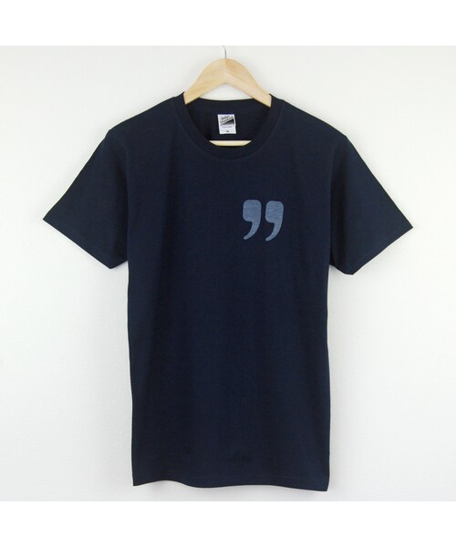 no brand（ノーブランド）の「引用符Tシャツ／スタンダードシルエット（Tシャツ/カットソー・その他）」の3枚目の写真