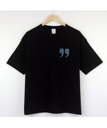 no brand | 引用符Tシャツ／ビッグシルエット(Tシャツ/カットソー)