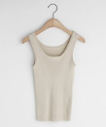 DHOLIC | リブスリムスリーブレス(タンクトップ)