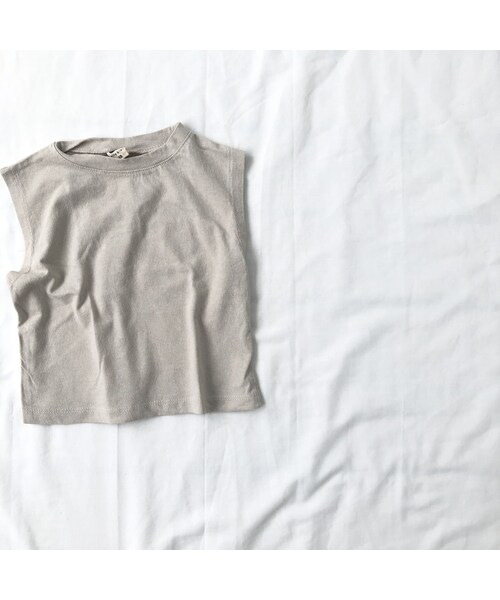 cache cache（カシュ カシュ）の「ノースリーブカットソー（タンクトップ・キッズ・その他）」の2枚目の写真