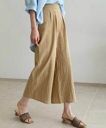 DHOLIC | タックコットンワイドパンツ(その他パンツ)