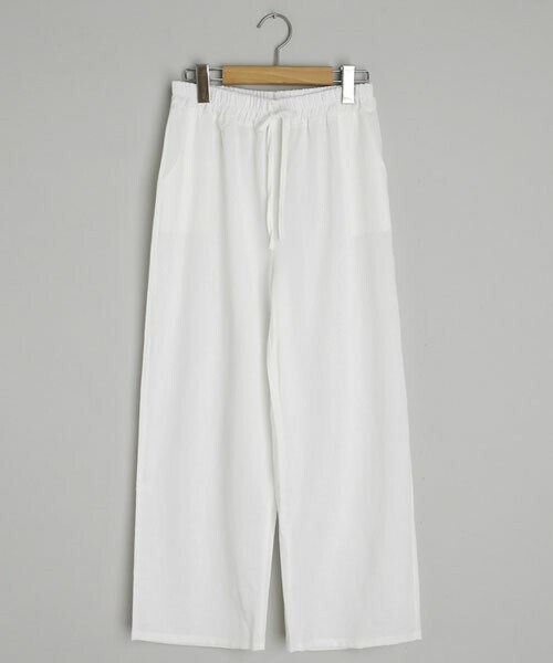 DHOLIC（ディーホリック）の「コットンイージーパンツ（その他パンツ・レディース・ベージュ/ホワイト/グリーン/ブラック/ブラウン・FREE）」の2枚目の写真