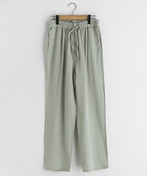 DHOLIC（ディーホリック）の「ドロストイージーパンツ（その他パンツ・レディース・ベージュ/グリーン/ブラック・FREE）」の3枚目の写真