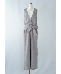 Petit fleur | Vネックオールインワン(サロペット/オーバーオール)