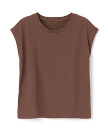 GRL | USAコットンベーシックフレンチスリーブトップス(Tシャツ/カットソー)