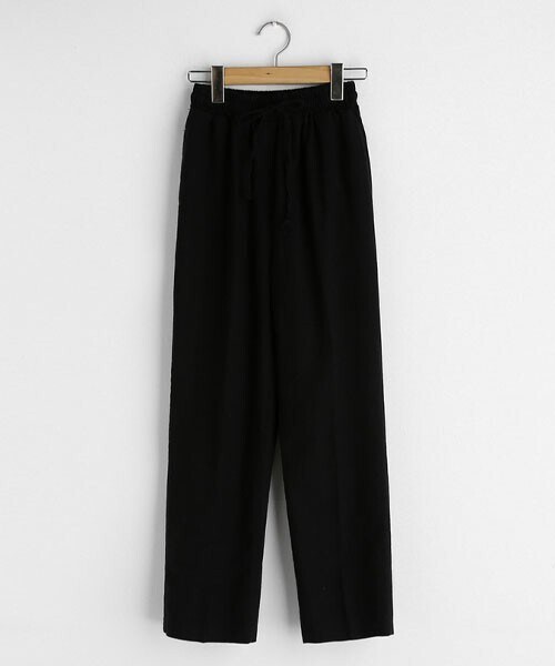 DHOLIC(ディーホリック)の「リネン混ウエストゴムパンツ(その他パンツ・レディース・イエロー/ベージュ/ブラック/ブラウン・FREE)」の2枚目の写真