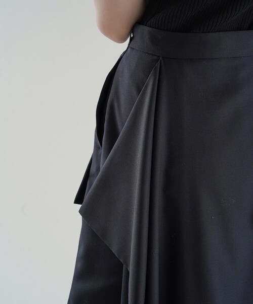 clane スクエアフリルスカート CLANE（クラネ）の「スクエアフリルスカート（）」 - WEAR