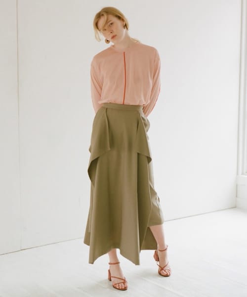 CLANE（クラネ）の「スクエアフリルスカート（）」 - WEAR