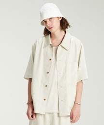 LIDNM | DRAPE WORK SHIRT(シャツ/ブラウス)