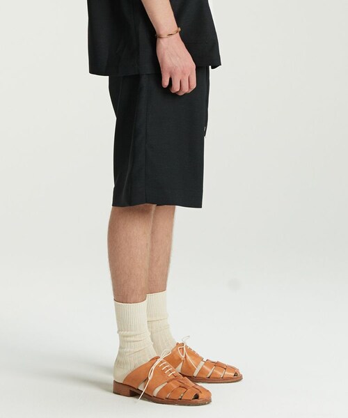 LIDNM（リドム）の「DRAPE SHORTS（その他パンツ・メンズ・ブラック系・SMALL/MEDIUM/LARGE）」の6枚目の写真