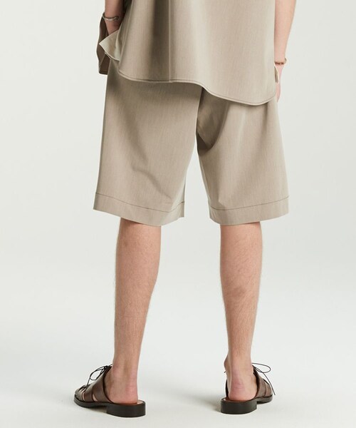 LIDNM(リドム)の「MELANGE SHORTS(その他パンツ・メンズ・ベージュ系・SMALL/MEDIUM/LARGE)」の5枚目の写真