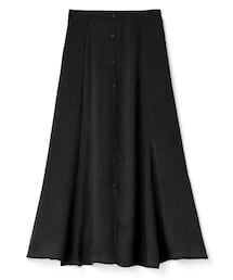 GRL | シアーフロントボタンフレアスカート(スカート)