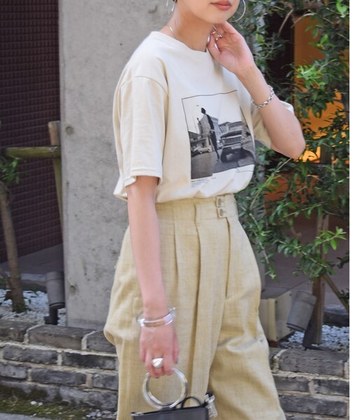 no brand（ノーブランド）の「フォトプリントTEE（Tシャツ/カットソー・レディース・その他）」の4枚目の写真