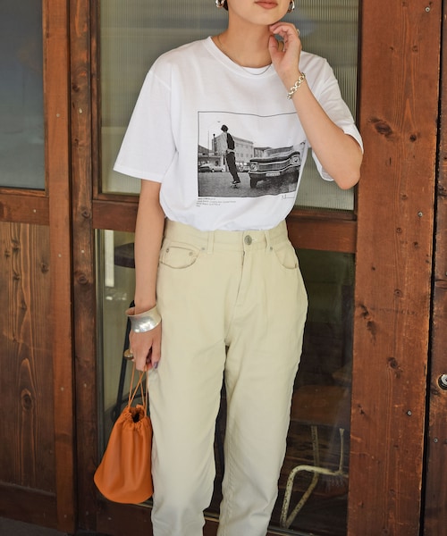 no brand（ノーブランド）の「フォトプリントTEE（Tシャツ/カットソー・レディース・その他）」の5枚目の写真