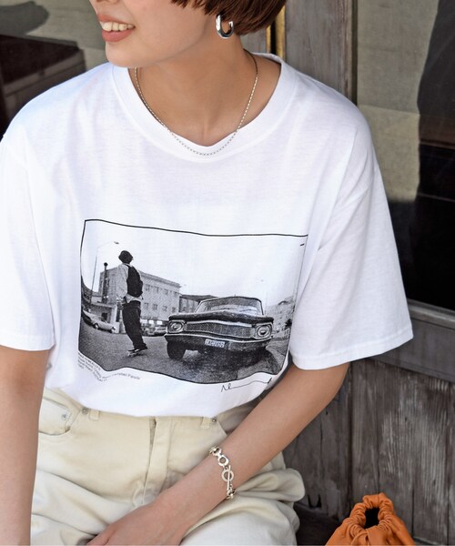 no brand（ノーブランド）の「フォトプリントTEE（Tシャツ/カットソー・レディース・その他）」の6枚目の写真