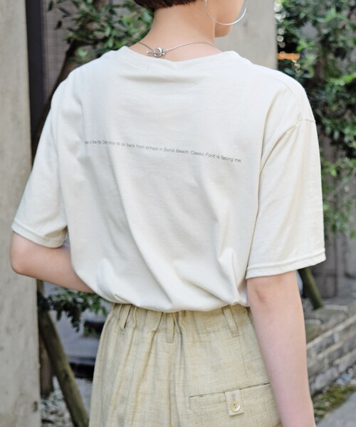 no brand（ノーブランド）の「フォトプリントTEE（Tシャツ/カットソー・レディース・その他）」の3枚目の写真