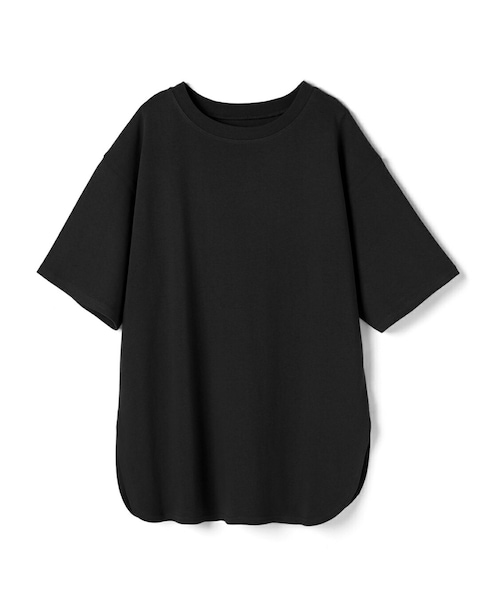 GRL（グレイル）の「オーバーサイズラウンドヘムTシャツ（T