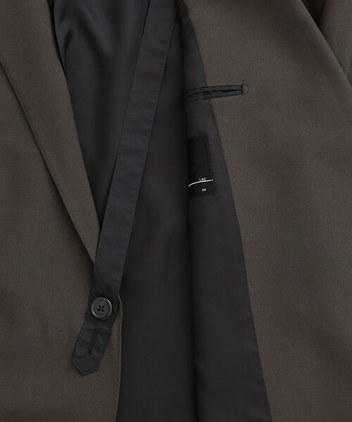 【美品/13aw】lad musician ロングジャケット ウールギャバジン LAD MUSICIAN（ラッドミュージシャン）の「ウールギャバジンロング