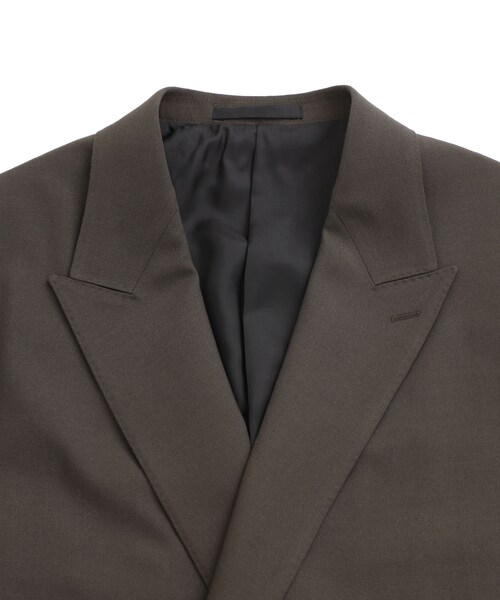 【美品/13aw】lad musician ロングジャケット ウールギャバジン LAD MUSICIAN（ラッドミュージシャン）の「ウールギャバジンロング