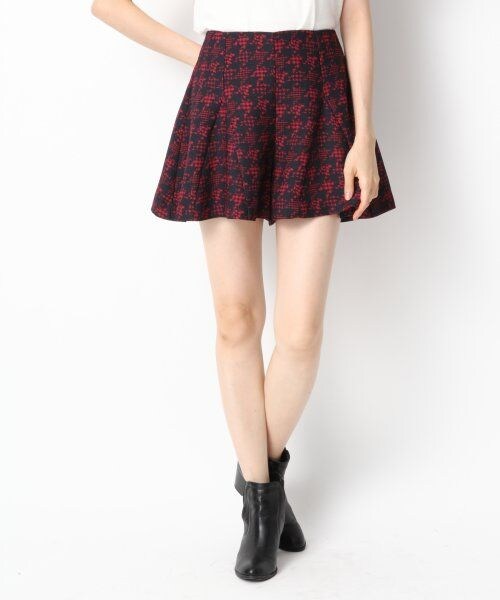 LOWRYS FARM(ローリーズファーム)の「チドリガラキュロット(パンツ・レディース・ブラック/ベージュ/ネイビー・M/L)」の3枚目の写真