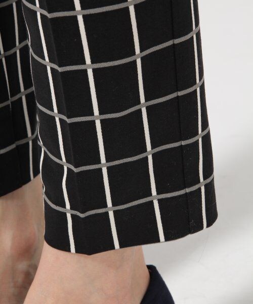 JEANASIS（ジーナシス）の「１４ＦＷムジガラトラウザー（パンツ・レディース・アイボリームジ/ブラックチェック/ボルドームジ/カモフラガラ/ハナガラ/ネイビームジ・S/M）」の11枚目の写真