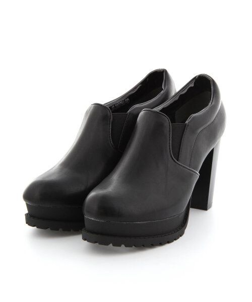 JEANASIS（ジーナシス）の「ヒールパンプス（シューズ・レディース・ホワイト/ブラック・M(23～23.5）/L（24～24.5））」の2枚目の写真