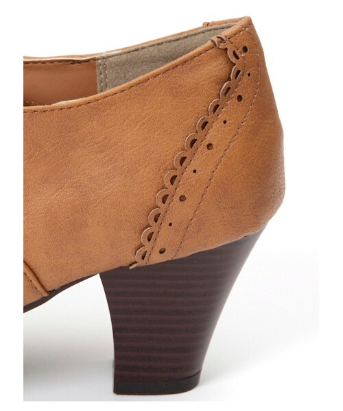 earth music&ecology（アースミュージックアンドエコロジー）の「レースアップブ-ティー（ブーティ・レディース・ブラウン/ダークブラウン/キャメル・22.5cm/23cm/23.5cm/24cm/24.5cm）」の5枚目の写真