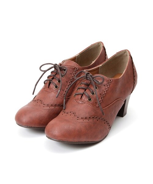 earth music&ecology（アースミュージックアンドエコロジー）の「レースアップブ-ティー（ブーティ・レディース・ブラウン/ダークブラウン/キャメル・22.5cm/23cm/23.5cm/24cm/24.5cm）」の7枚目の写真