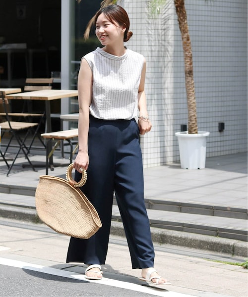 イエナ IENA スラブオックスフレアパンツ ワイドパンツ IENA（イエナ）の「スラブオックスフレアパンツ◇（）」 - WEAR