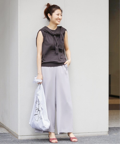 IENA（イエナ）の「スラブオックスフレアパンツ◇（）」 - WEAR