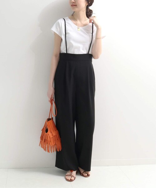 Noble（ノーブル）の「TAツイルサロペットワイドパンツ◇（）」 - WEAR