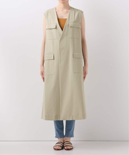 Spick & Span（スピックアンドスパン）の「サファリロングジレ