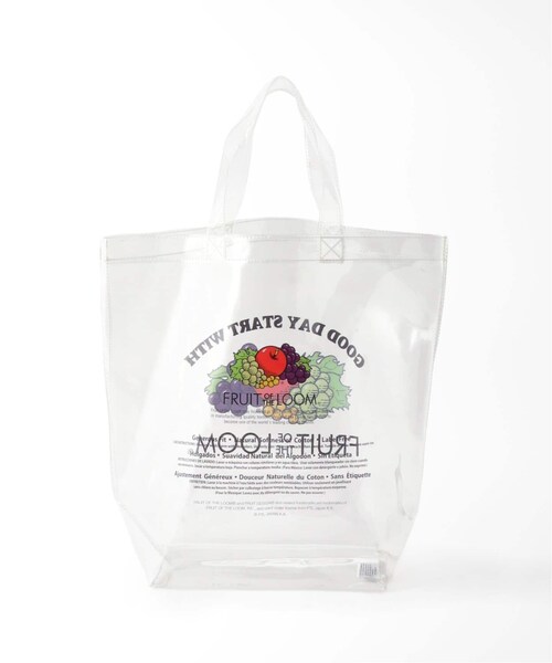 B.C STOCK（ベーセーストック）の「CLEAR TOTE（バッグ・ホワイト/フリー/在庫あり）」の3枚目の写真