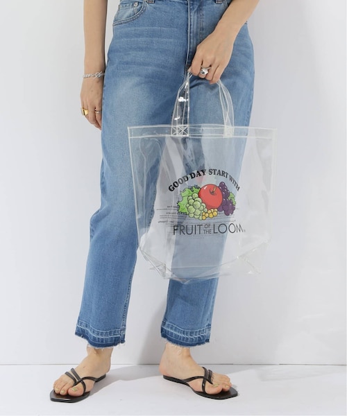 B.C STOCK（ベーセーストック）の「CLEAR TOTE（バッグ・ホワイト/フリー/在庫あり）」の8枚目の写真