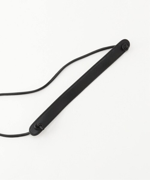 B.C STOCK（ベーセーストック）の「ドロストコードPVCショルダーBAG（バッグ・ブラック/フリー/在庫あり/(001)）」の11枚目の写真