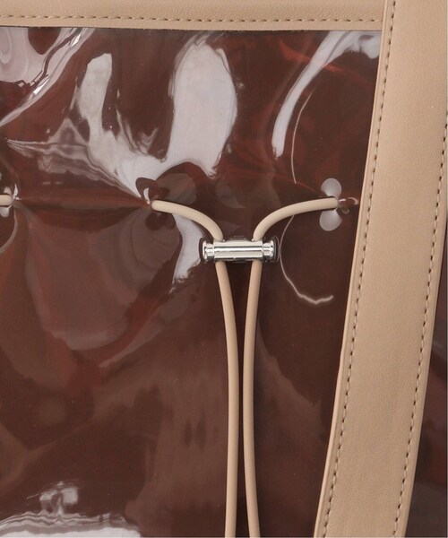 B.C STOCK（ベーセーストック）の「ドロストコードPVCショルダーBAG（バッグ・ブラック/フリー/在庫あり/(001)）」の14枚目の写真