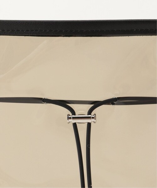 B.C STOCK（ベーセーストック）の「ドロストコードPVCショルダーBAG（バッグ・ブラック/フリー/在庫あり/(001)）」の9枚目の写真