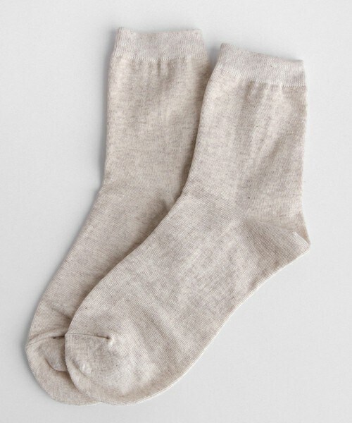 DHOLIC（ディーホリック）の「アンクルソックス（ソックス/靴下・レディース・ホワイト/ベージュ/ブラック/グレー・FREE）」の4枚目の写真