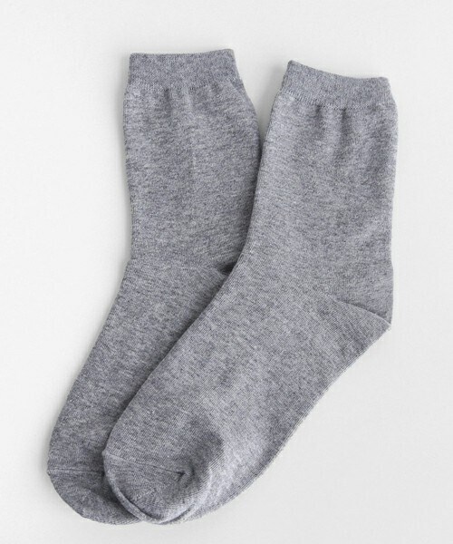 DHOLIC（ディーホリック）の「アンクルソックス（ソックス/靴下・レディース・ホワイト/ベージュ/ブラック/グレー・FREE）」の3枚目の写真