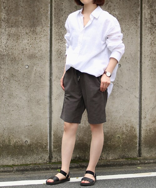 BOYSHE（ボーイシー）の「麻バンディング5分丈ショートパンツ【5 color】（その他パンツ・レディース・その他）」の11枚目の写真