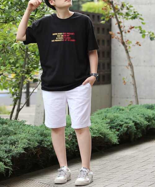 BOYSHE（ボーイシー）の「コンビネーションTシャツ　ブルー（Tシャツ/カットソー・レディース・その他）」の10枚目の写真