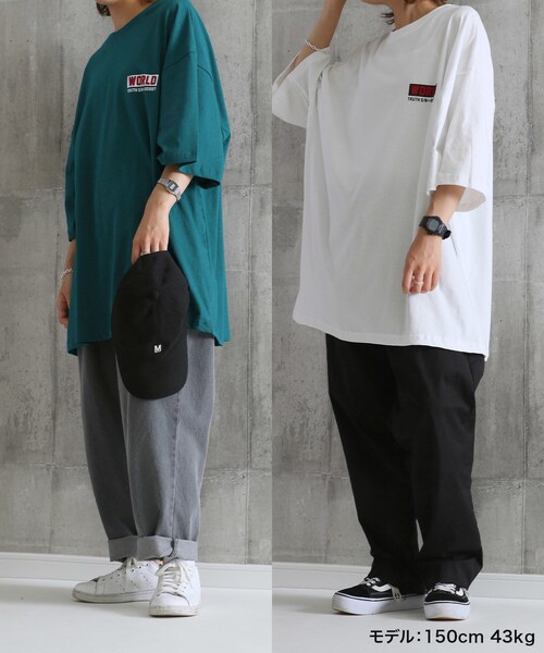 BOYSHE(ボーイシー)の「ワールドショーBIGロゴTシャツ ブラック(Tシャツ/カットソー・レディース・その他)」の10枚目の写真