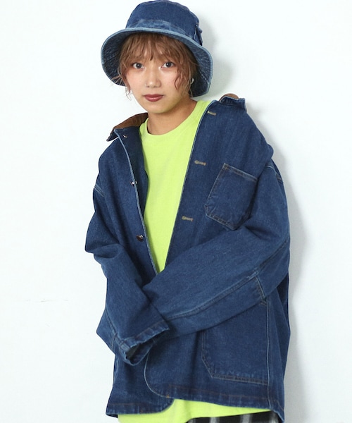 BOYSHE(ボーイシー)の「トリップ オーバー半袖Tシャツ ライムグリーン(Tシャツ/カットソー・レディース・その他)」の3枚目の写真