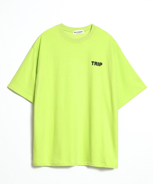 BOYSHE(ボーイシー)の「トリップ オーバー半袖Tシャツ ライムグリーン(Tシャツ/カットソー・レディース・その他)」の11枚目の写真