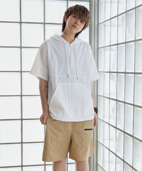 BOYSHE(ボーイシー)の「ナイロン防水ハーフパンツ【2 color】(その他パンツ・レディース・その他)」の4枚目の写真