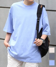 BOYSHE | ★NEW color★シルケットコットン ビックシルエット 半袖Tシャツ(Tシャツ/カットソー)