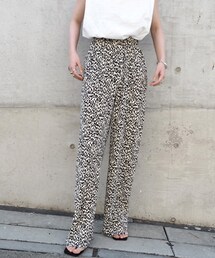 LAULEN（ローレン）の「leopard pants（その他パンツ）」 - WEAR