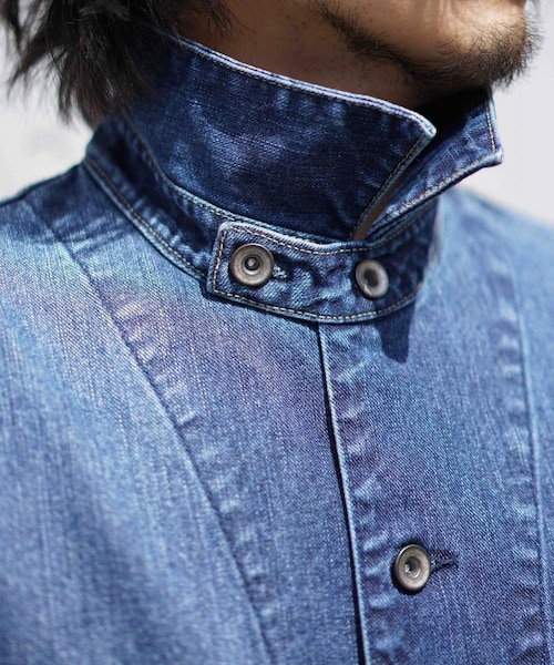 Rinajour（リナジュール）の「【先行予約】Rinajour(リナジュール)MEN'S カバーオール（ジャケット/アウター・メンズ・KINARI/BLACK/INDIGO・S/M/L/XL）」の9枚目の写真