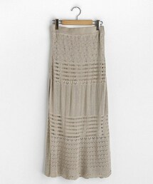 DHOLIC | パンチングニットスカート(スカート)